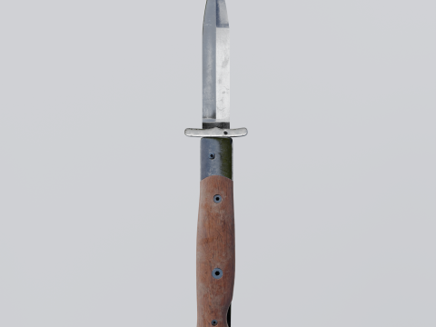 Folding knife 3D Model