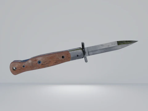 Faca dobr&aacute;vel Modelo 3D