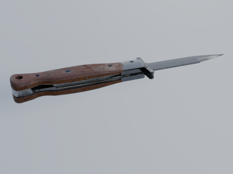 Folding knife 3D Model