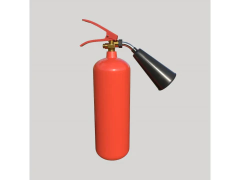 Estintore Modello 3D