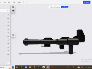 Transformers Optimus Prime Ion Blaster 3D Model