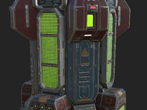 Generator science-fiction Model 3D