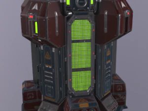 Sci-Fi Generator 3D Model
