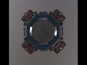 Sci-Fi Generator 3D Model