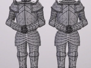 Medieval Armors 3D Model