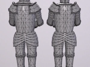 Medieval Armors 3D Model