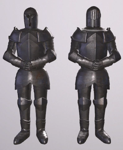 Medieval Armors 3D Model .c4d .max .obj .3ds .fbx .stl .blend