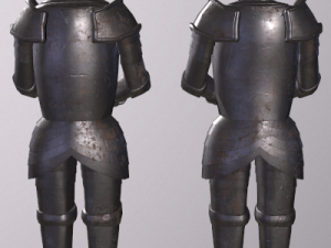 Medieval Armors Modello 3D