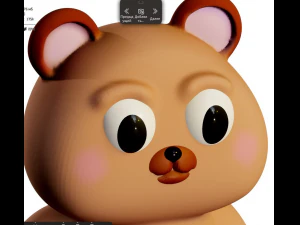 Teddy bear 3D Model