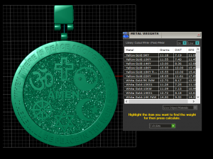 PENDANT THEOSOPHICAL SYMBOL OF TRUTH ALL RELIGIONS 3D PRINTABLE MODEL 3D Baskı Modeli