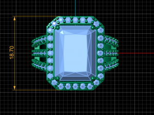 Men rings 3d printable model 3D Print Model