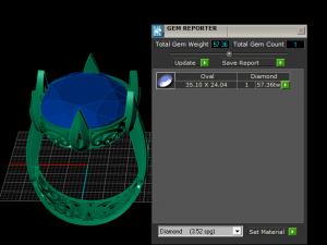 Men rings 3d printable model 3D 프린트 모델