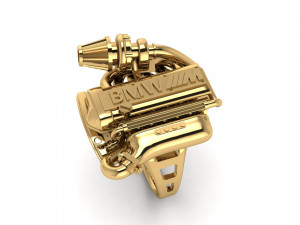 Ring engine ring mator ring 3d printable model 3Dプリントモデル