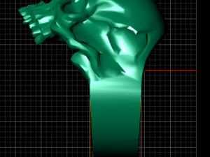 Skull men rings 3d printable model 3D Print Model
