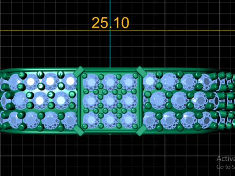 女性用ソリティア婚約ダイヤモンドリング3D印刷可能モデル 3Dプリントモデル