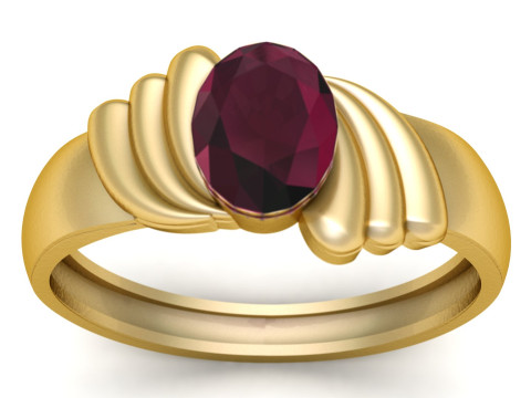 SOLITAIRE ENGAGEMENT RING FOR WOMEN 3D PRINTABLE MODEL 3D Print Model