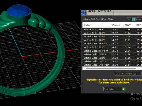 SOLITAIRE ENGAGEMENT RING FOR WOMEN 3D PRINTABLE MODEL 3D Print Model