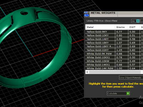 SINGLE DIMOND RING FOR MEN 3D PRINTABLE MODEL 3D प्रिंट मॉडल