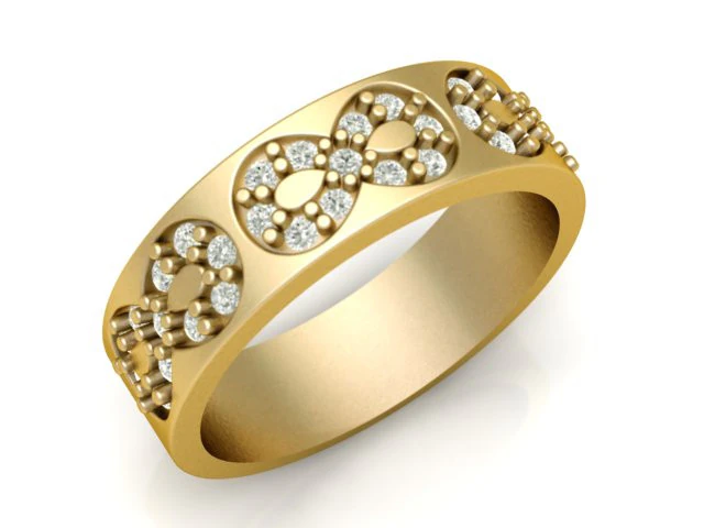 FILIGREE ENGAGEMENT RING 3D PRINTABLE MODEL 3D Print Model .c4d .max .obj .3ds .fbx .stl .blend 