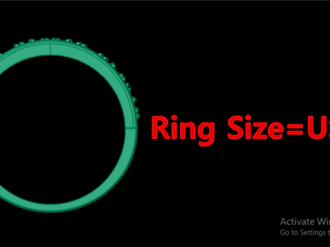 FILIGREE ENGAGEMENT RING 3D PRINTABLE MODEL 3D Print Model