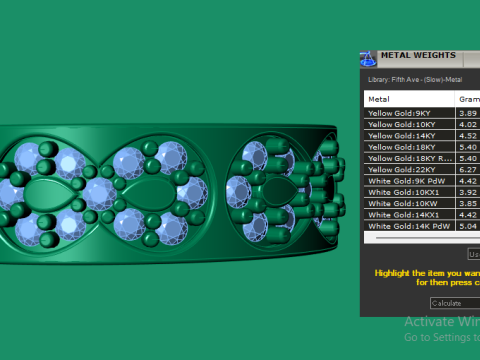 FILIGREE ENGAGEMENT RING 3D PRINTABLE MODEL 3D Print Model