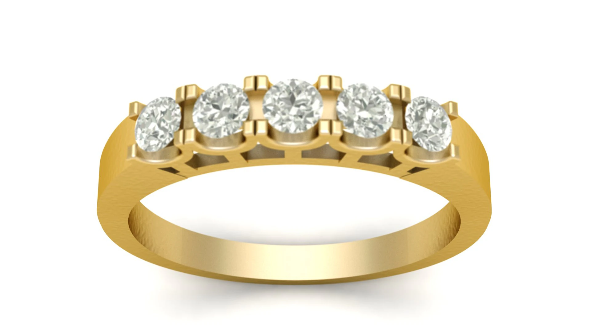 Solitaire Engagement Dimond ring 3d printable model 3D Print Model .c4d .max .obj .3ds .fbx .stl .blend 