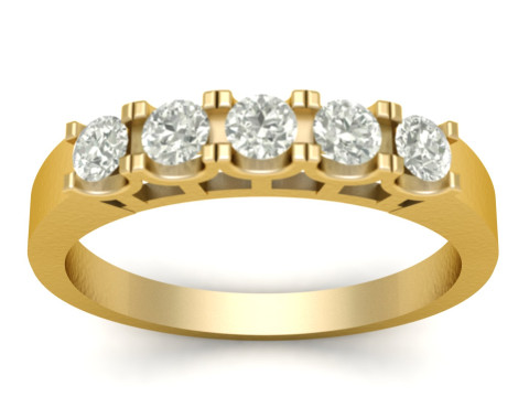 Solitaire Engagement Dimond ring 3d printable model 3D Print Model