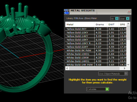 SOLITAIRE FOLAWER DIMOND RING 3D PRINTABLE MODEL Modello di stampa 3D