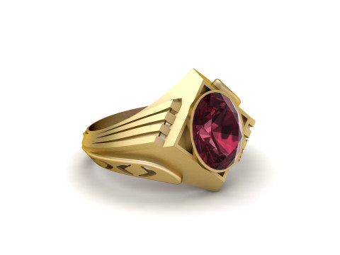 MEN ITALIAN FASHION RING 3D PRINTABLE MODEL 3D Print Model