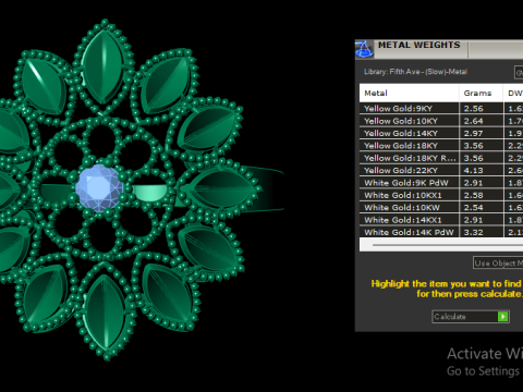 FASHION FLOWER RING RING FOR WOMEN 3D PRINTABLE MODEL 3Dプリントモデル