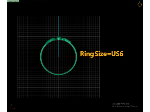 APHABET SF RING 3D PRINTABLE MODEL 3D Print Model