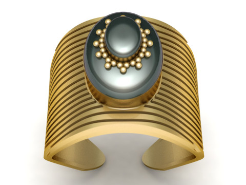 VALLERIAN RING FOR WOMEN 3D PRINTABLE MODEL Modello di stampa 3D