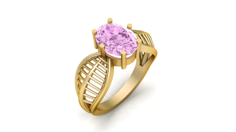 WOMEN FASHION RING 3D PRINTABLE MODEL 3D Print Model .c4d .max .obj .3ds .fbx .stl .blend 