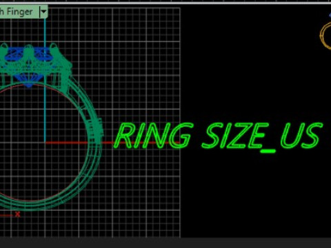 Hip Hop Men Fashion Ring 3d Printable Model Modelo de impresión 3D