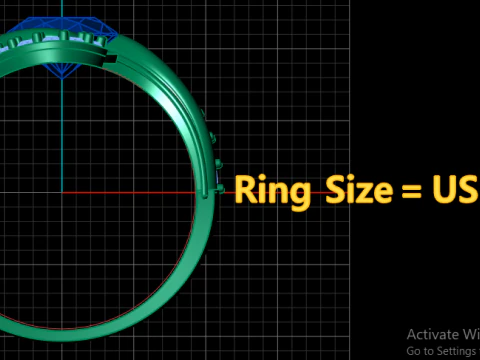 BUY ENGAGEMENT RING FOR WOMEN 3D PRINTABLE MODEL 3D Print Model