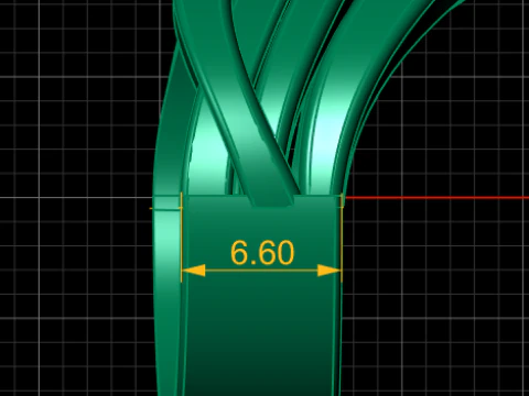 SNAKE ENGAGEMENT RING 3D PRINTABLE MODEL 3D Print Model