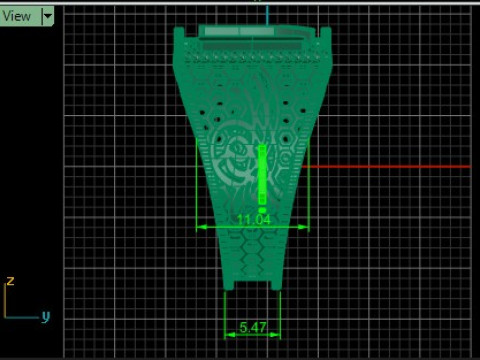 Hip Hop Men Fashion Alphabet MY Ring 3d Printable Model Modelo de impresión 3D