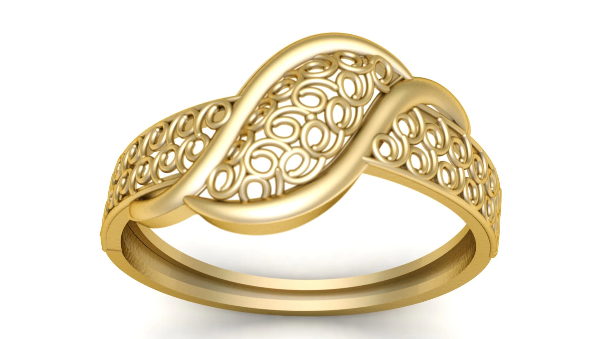 WOMEN FESHION RING 3D PRINTABLE MODEL 3D Print Model .c4d .max .obj .3ds .fbx .stl .blend 