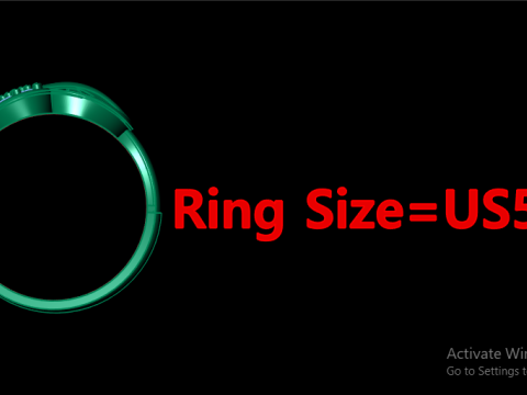 Stylish Engagement Ring 3d Printable Model 3D 打印模型