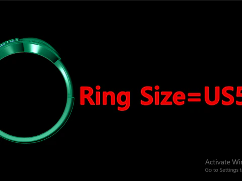 Stylish Engagement Ring 3d Printable Model 3D Print Model