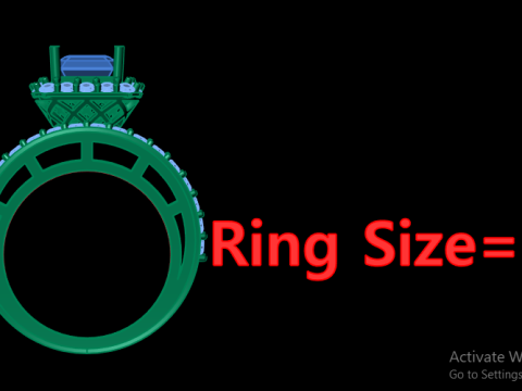 FILIGREE ENGAGEMENT RING FOR WOMEN 3D PRINTABLE MODEL 3D 프린트 모델