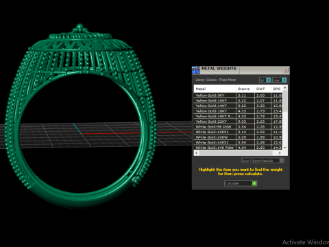 LUXURY MEN FASHION RING 3D PRINTABLE MOODEL Modèles 3D en vedette