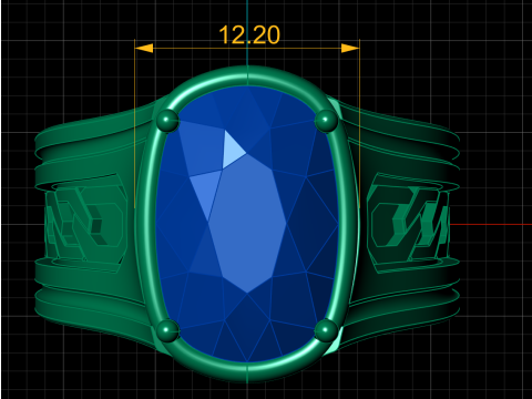 STYLISH CHAIN RING FOR MEN 3D PRINTABLE MODEL 3D 프린트 모델
