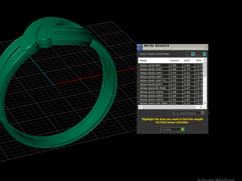 WOMEN FASHOION RING 3D PRINTABLE MODEL 3D 打印模型
