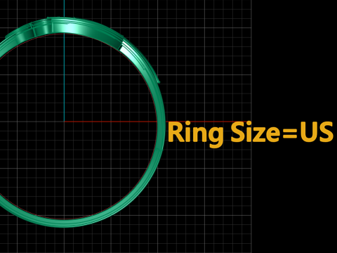 WOMEN FASHOION RING 3D PRINTABLE MODEL 3D 打印模型