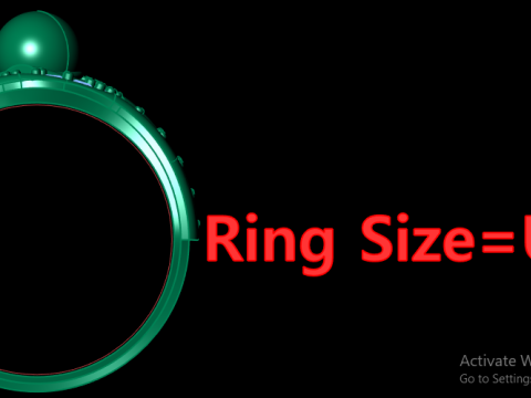 ENGAGEMENT RING FOR WOMEN 3D PRINTABLE MODEL 3D Print Model