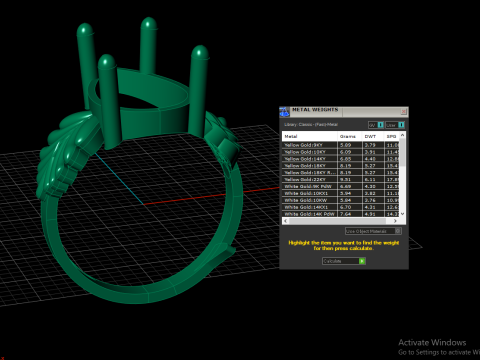 SOLITAIRE PROPOSAL RING FOR WOMEN 3D PRINTABLE MODEL 3D 打印模型