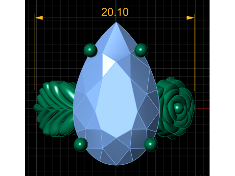 SOLITAIRE PROPOSAL RING FOR WOMEN 3D PRINTABLE MODEL 3D 打印模型