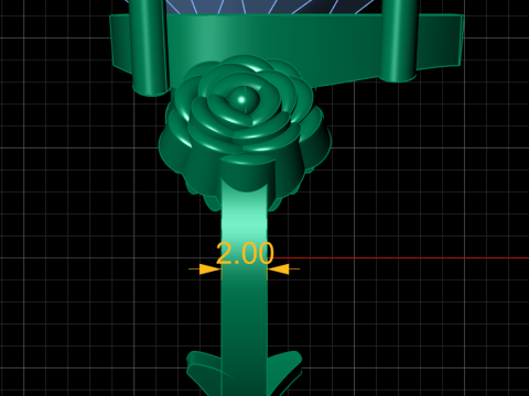 SOLITAIRE PROPOSAL RING FOR WOMEN 3D PRINTABLE MODEL 3D 打印模型
