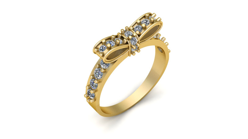 WEDDING DIMOND RING FOR WOMEN 3D PRINTABLE MODEL 3D printmodel .c4d .max .obj .3ds .fbx .stl .blend 